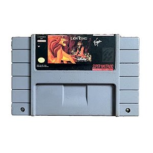 Jogo Rei Leão SNES Super Nintendo Original (Seminovo)