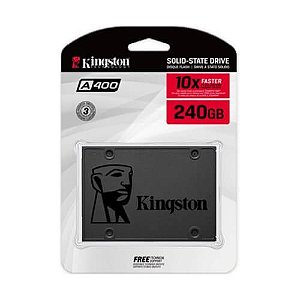SSD 240GB Kingston A400 SATA 3 2,5" - Kingston