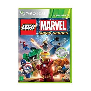 Jogo LEGO Marvel Super Heroes Xbox 360 Mídia Física Original (Seminovo)