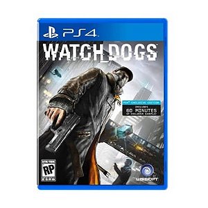 Jogo Watch Dogs PS4 Mídia Física Original (Seminovo)