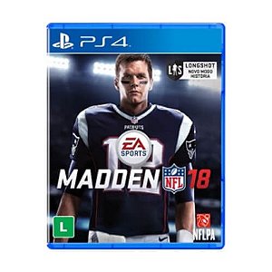 Jogo Madden NFL 18 PS4 Mídia Física Original (Seminovo)