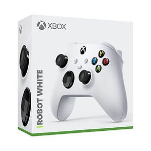 Controle Microsoft Robot White sem fio - Xbox Series X, S, One