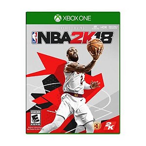 Jogo NBA 2K18 Xbox One Mídia Física Original (Seminovo)