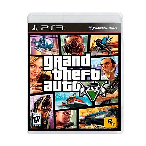 Jogo GTA V PS3 Mídia Física Original (Seminovo)