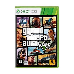 Jogo GTA V Xbox 360 Mídia Física Original (Seminovo)