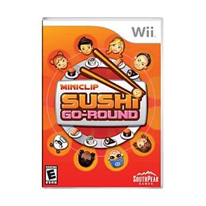 Jogo Miniclip Sushi GO-Round Nintendo Wii Mídia Física Original (Seminovo)