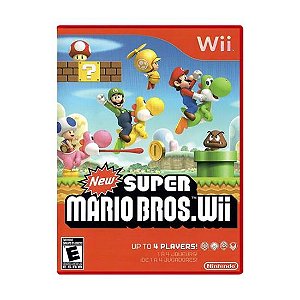 Jogo New Super Mario Bros. Wii Nintendo Wii Físico Seminovo