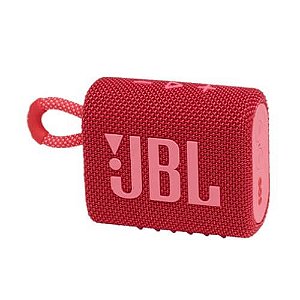 Caixa de Som JBL GO 3 4,2W Original Bluetooth Vermelha