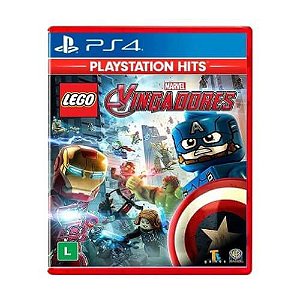 Jogo LEGO Marvel Vingadores Hits PS4 Mídia Física Original (Lacrado)