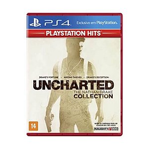 Jogo Uncharted: The Nathan Drake Col. PS4 Físico Original