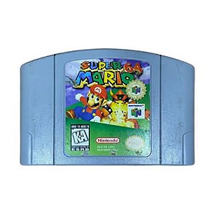 Jogo Super Mario 64 N64 Nintendo 64 Original (Seminovo)