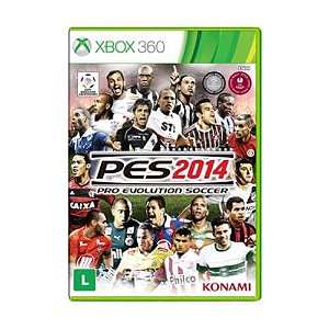 Jogo PES 2014 Pro Evolution Soccer 2014 Xbox 360 Mídia Física Original (Seminovo)