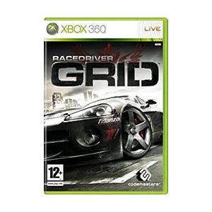 Jogo Grid Xbox 360 Jogo de corrida Mídia Física Original (Seminovo)