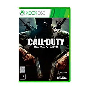 Jogo Call of Duty Black Ops Xbox 360 Mídia Física Original (Seminovo)