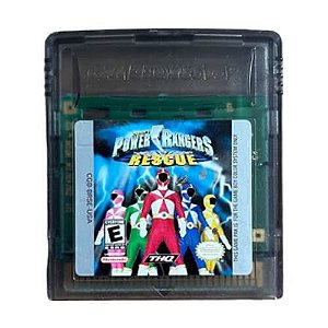 Jogo Power Rangers Rescue Game Boy Color (Seminovo) Somente Cartucho