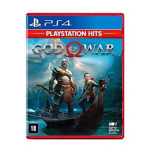 Jogo God of War PS4 Hits Mídia Física Original (Seminovo)