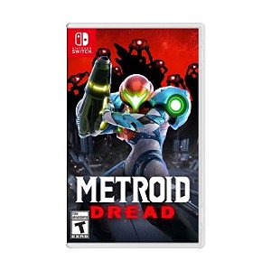 Jogo Metroid Dread Nintendo Switch Mídia Física Original (Lacrado)