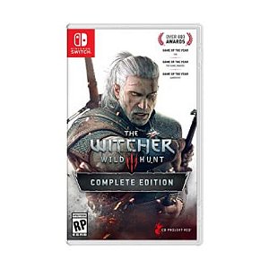 Jogo The Witcher 3 Wild Hunt Complete Edition Nintendo Switch Mídia Física Original (Lacrado)