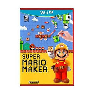 Jogo Super Mario Maker Nintendo Wii U Mídia Física Original (Seminovo)