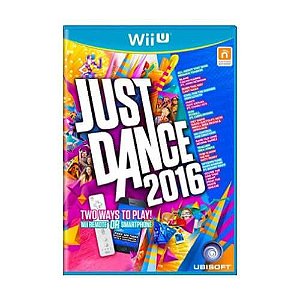 Jogo Just Dance 2016 Nintendo Wii U Mídia Física Original (Seminovo)