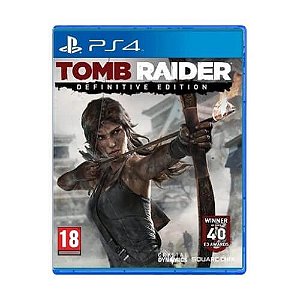 Jogo Tomb Raider Definitive Edition PS4 Mídia Física Original (Seminovo)