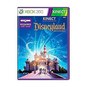 Jogo Kinect Disneyland Adventures Xbox 360 Mídia Física Original (Seminovo)