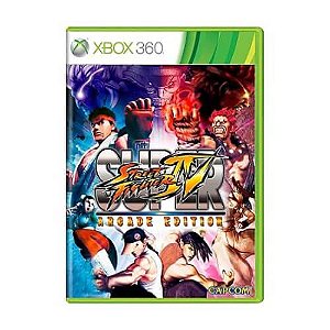 Jogo Super Street Fighter IV Arcade Edition Xbox 360 Mídia Física Original (Seminovo)