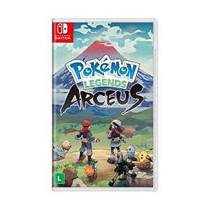 Jogo Pokemon Legends Arceus Nintendo Switch Mídia Física Nacional Original