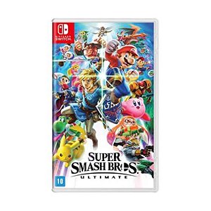 Jogo Super Smash Bros Ultimate Nintendo Switch Físico Nacional