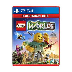 Jogo LEGO Worlds PS4 Hits Mídia Física Original (Lacrado)