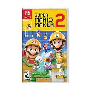Jogo Super Mario Maker 2 Nintendo Switch Físico Original