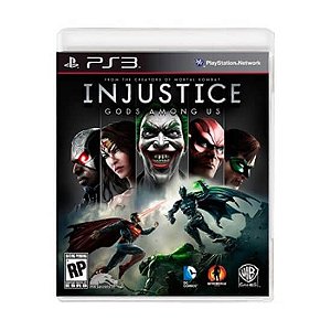 Jogo Injustice Gods Among US PS3 Físico Original (Seminovo)