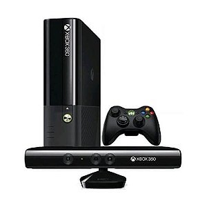 Console Xbox 360 Super Slim 250GB Com Kinect (Seminovo)