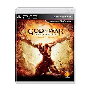 Jogo God of War Ascension PS3 Físico Original (Seminovo)