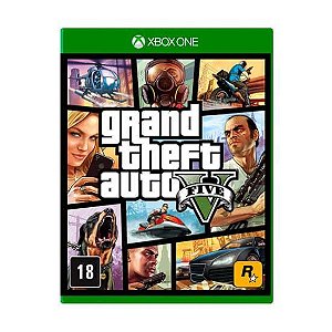 Jogo GTA V Xbox One Mídia Física Original (Seminovo)
