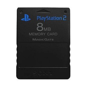 Memory Card 8MB PS2 Original - Sony (Seminovo)