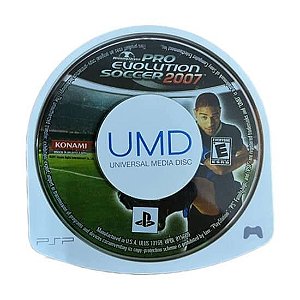 Jogo Pro Evolution Soccer 2007 PES PSP Seminovo Somente UMD