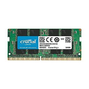 Memória Ram DDR4 8GB 2666Mhz 1.2V (Notebook) - Crucial