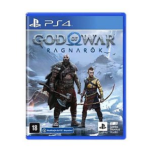 Jogo God of War Ragnarok PS4 Mídia Física Original Seminovo