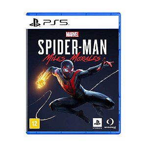 Jogo Marvel's Spider-Man Miles Morales PS5 Físico Original