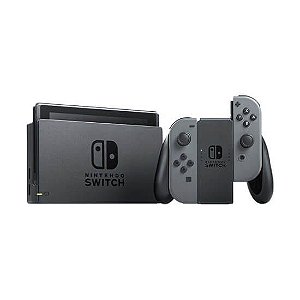 Console Nintendo Switch V1 Cinza (Seminovo)