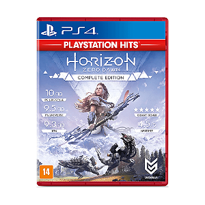 Jogo Horizon Zero Dawn Complete Edition PS4 Físico Seminovo