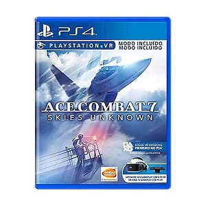 Jogo Ace Combat 7 Skies Unknown PS4 Físico Original Seminovo
