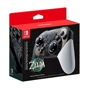 Controle Switch Pro Controller Zelda Tears of the Kingdom BR