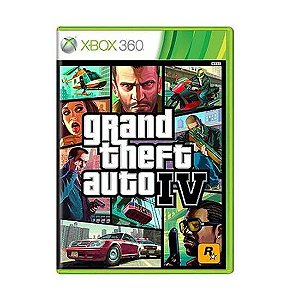 Jogo GTA IV Xbox 360 Mídia Física Original (Seminovo)