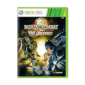 Jogo Mortal Kombat vs. DC Universe Xbox 360 Fisico Seminovo