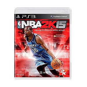 Jogo NBA 2K15 PS3 Mídia Física Original (Seminovo)