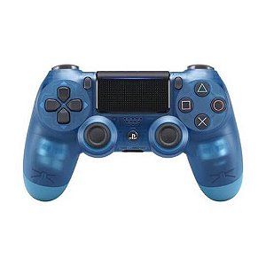 Controle Sem Fio PS4 Paralelo Azul - PS4 (Seminovo)