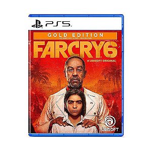 Jogo Far Cry 6 Gold Edition PS5 Mídia Física Original