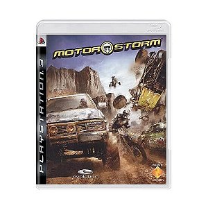 Jogo Motor Storm PS3 Mídia Física Original (Seminovo)
